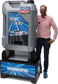 Einarmiger Bandit Slot Machine in Sonderform als 3d Kanister mit einer Bauhöhe 209 cm